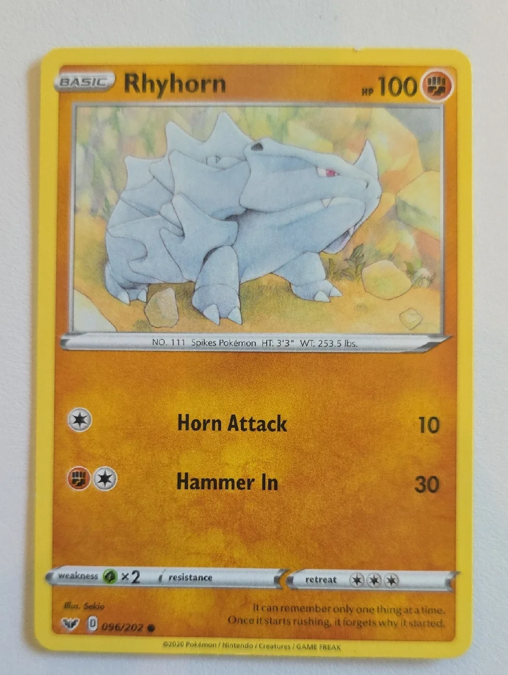 Pokemon Rhyhorn and Rhydon Cards - Picture 3 of 6
